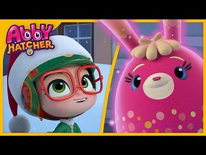 Flying Fuzzlies Save the Christmas Party | Abby Hatcher | Cartoons for Kids
