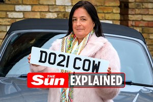 What are the most outrageous number plates that slipped through the net?