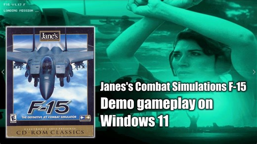 Play this free flight simulation on your PC! Game: Jane's Combat Simulations F-15 #F15 #FreeGame #flightsim | The Jetfighter: Flight Simulations Old and New