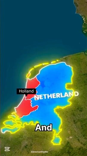 Holland🇳🇱 or Netherlands🇳🇱 – Which One Is Correct? 🤔? #usa #geography #shorts
