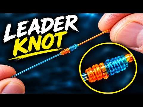 How to Tie the Easiest Braid to Leader Knot! 🎣 STOP Losing Fish!
