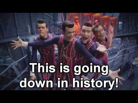 We Are Number One but with lyrics