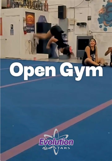 📣 OPEN GYM FRIDAY! 📣 🗓️ Date: Friday 🕡 Time: 6:30 PM – 8:30 PM 📍 Location: Evolution All Stars EAS Members: FREE Non-Members: $20 ($10 per hour if they don’t want to come for the full time) Come tumble, stunt, and work on new skills with our amazing coaches! Whether you’re sharpening your technique, trying something new, or just want extra mat time — Open Gym is the place to be! 💪✨ All levels welcome! Let’s have some fun and put in the work! 🙌 Tag your cheer bestie and we’ll see you there