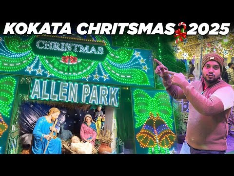 Christmas in Kolkata 2025 | Park Street Christmas Kolkata | Nawabi Thaat