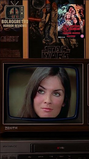 Step into the gothic world of Captain Kronos: Vampire Hunter (1974), stunning Caroline Munro.