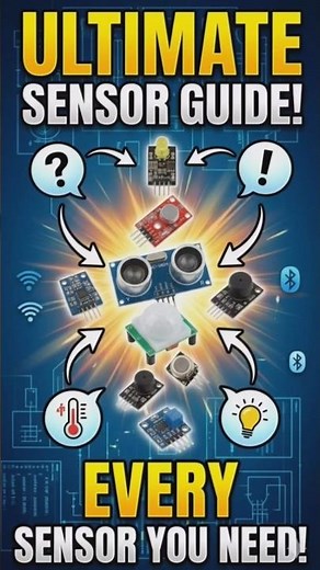 Ultimate Sensor Guide!! #engineering #arduino #embeddedsystems #electronics #robotics #iot #diy