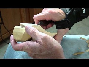 Carving The Folk Art Owl Part 1