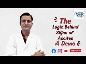 The logic behind signs of ascites - A demo #education #medical #doctor #science #mbbs