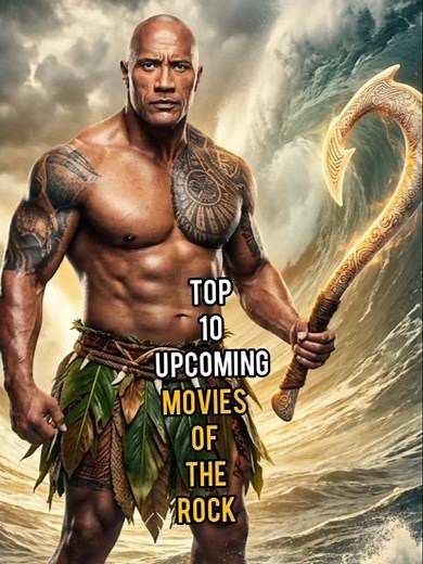 Top Upcoming Movies of Dwayne The Rock Johnson 2026–2027#TheRock#DwayneJohnson#UpcomingMovies#AcFilm