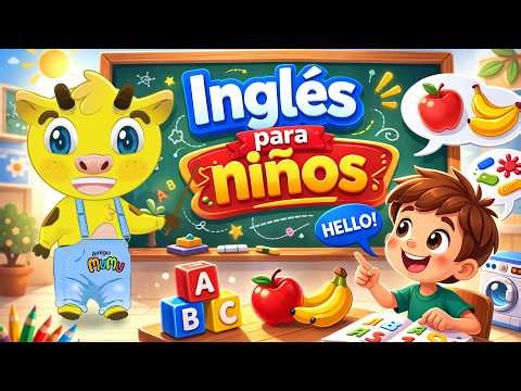 ENGLISH FOR CHILDREN | ALPHABET, COLORS, VERBS AND VOCABULARY IN ENGLISH | MUMU FRIEND