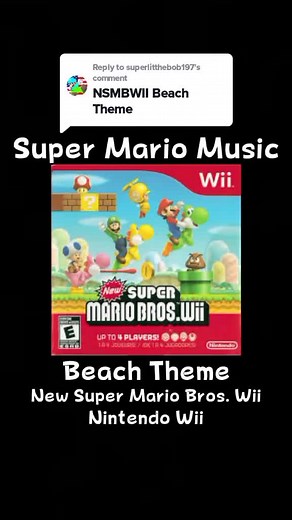 New Super Mario Bros. Wii Beach Theme Song