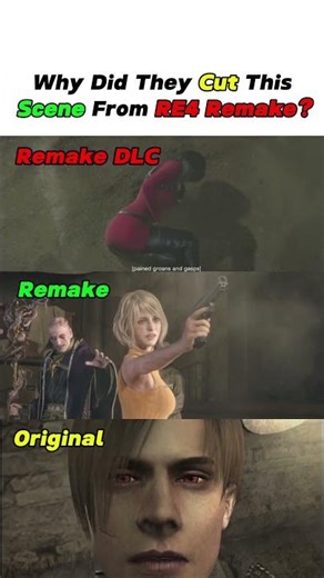 Why Did They Remove This Scene From RE4 Remake...😭