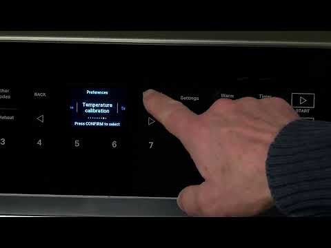 Oven Temperature Calibration on Range