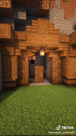 Minecraft Mountain House Entrance Ideas