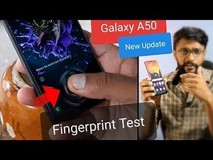 Samsung Galaxy A50 Update | New Features and Fingerprint Speed Test