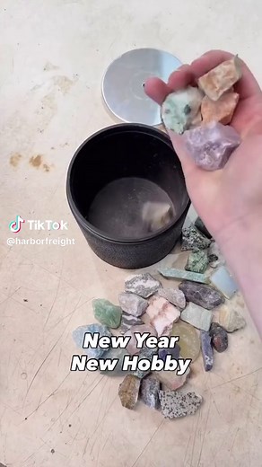 Discover Your Treasure with the Dual-Drum Rock Tumbler