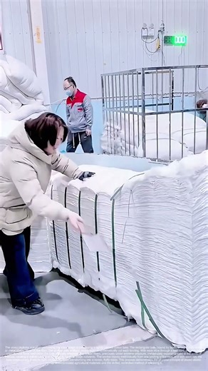 Cutting the Compression: The Spring-Loaded Release of a Cotton Bale