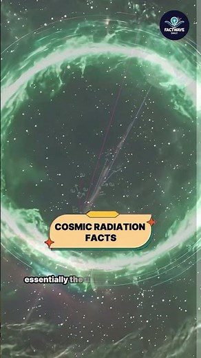 Cosmic Radiation Explained ⚡ || #spacefacts #science ‪@FactwaveDaily01‬