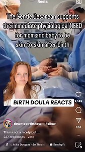 Have you considered a gentle c-section?🥹 | Kayla Natalie