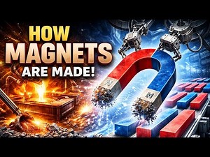 Magnet Making Process 🔥 You’ve Never Seen Before