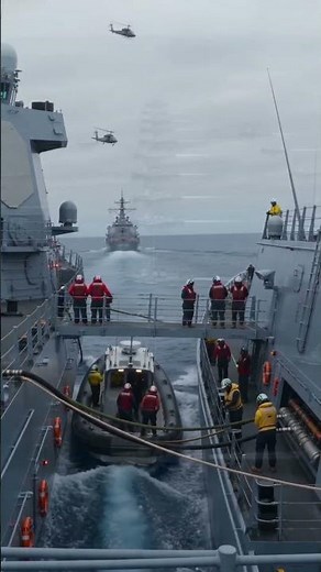 How 50+ Warships Move as One Machine #naval #military