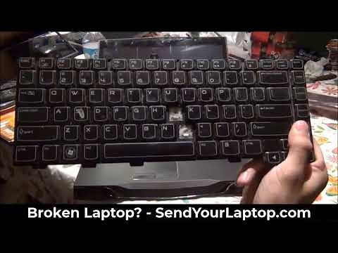 Laptop Keyboard Replacement - Dell Alienware M14x Series