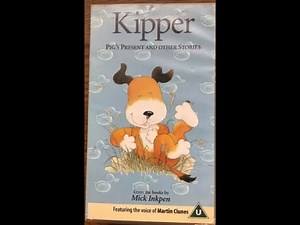 Original VHS Opening and Closing to Kipper Pig's Present and Other Stories UK VHS Tape