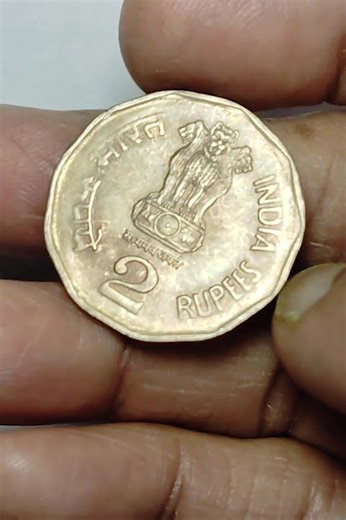 2 Rupees 2004 Copper Nickel Coin | Bombay Mint Rare Coin | 🔥 #OldIndianCoin #shorts #unc