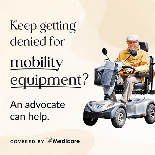13 shares | Mobility equipment is life-changing. Getting it covered...