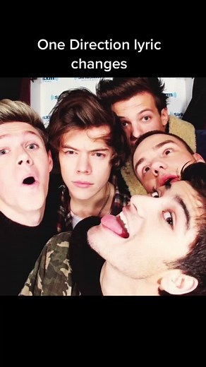 Hilarious One Direction Lyric Changes