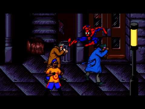 Battle in the streets of Manhattan - Spider-Man and Venom: Maximum Carnage (SNES)