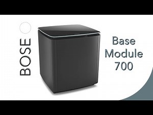 BOSE Subwoofer - Bass Module 700 - Thunderous bass