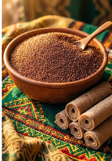 Teff from Ethiopia: Injera and Traditional Habesha Foods