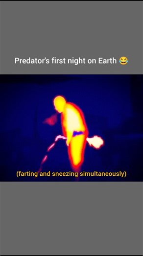 Predator's First Night On Earth 😂 #shorts