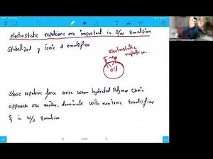 L 9 Emulsifying agents classification, Stability of emulsion and special points of emulsion