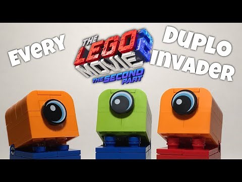 Every LEGO Movie 2 Duplo Alien Invader!