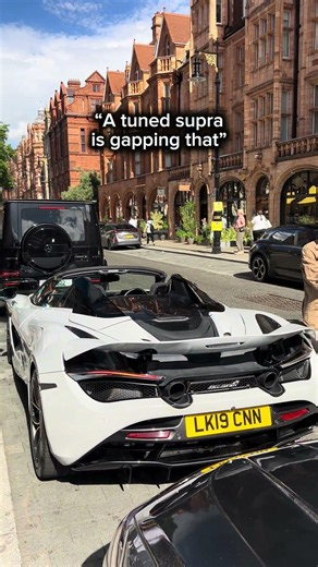 taking a 720s everyday no matter how fast the supra is..