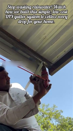 How To Build A Simple Roof Gutter System