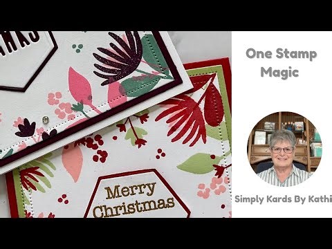 How to Stamp Beautiful Backgrounds With One Stamp—My Favorite Turnabout Technique!