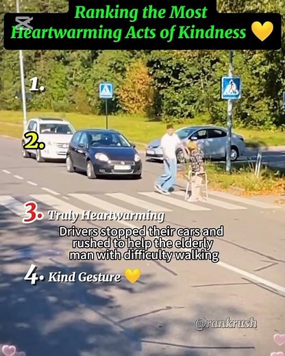 Ranking the Most Heartwarming Acts of Kindness 💛 | Faith in Humanity Restored‎‎#ActsOfKindness