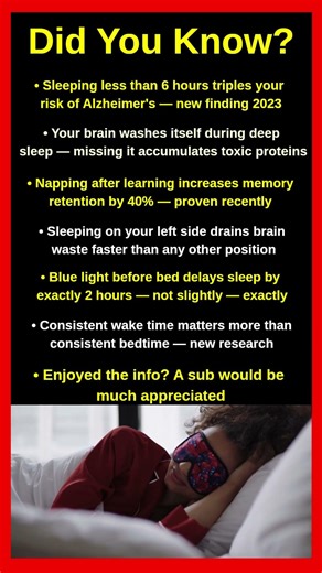 Sleep Discoveries That Will Completely Change How You Sleep 😴🔬