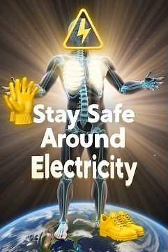 Electric Shock Explained: Effects on Body & Safety Tips ⚡#science#subscribe#electronic