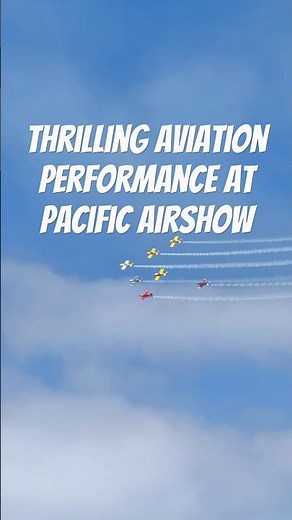 SEVEN Plane Precision! 🤯 Pacific Airshow Huntington Beach 2025 Formation