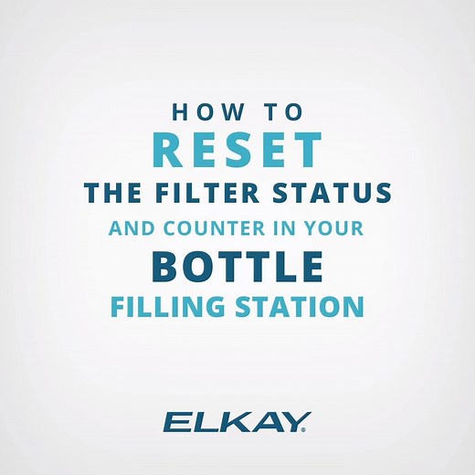 Watch our tutorial to learn how to reset a filter status on an Elkay ezH2O bottle filling station. 👩🏻‍🔧👨🏻‍🔧 Just take a few steps! #Tutorial #HowTo #DIY #Elkay #ElkayEurope #ElkayProducts #BottleFillingStation #Filter | Elkay Europe