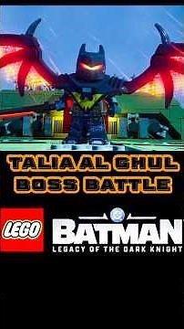 Lego Batman: LOTDK | Talia Al Ghul BOSS BATTLE