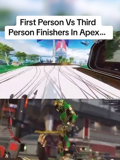 First Person Vs Third Person Finishers In Apex...