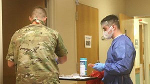 Mississippi National Guard assists with COVID-19 testing