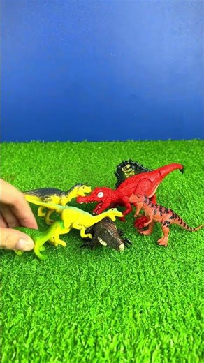 Unboxing Review Asmr Dinosaur T-rex Velociraptor Blue #unboxing #toys #jurassicworld #asmr #shorts