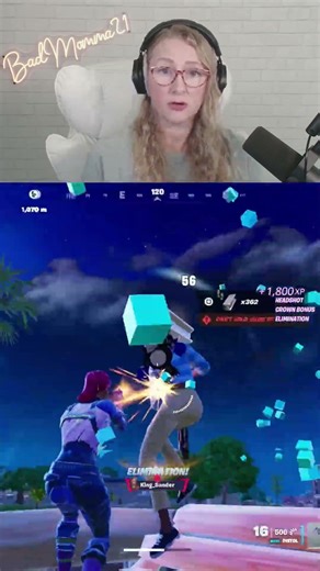 Mid-Air Third Party Into Double Elim 😳 #fortnite #fortniteclips #fortnitebattleroyale