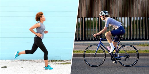Running Vs. Cycling: Which Is a Better Workout? Experts Weigh in